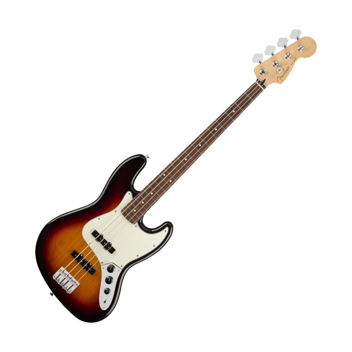 Fender Guitar Fender Player Jazz Bass 3-Color Sunburst Laurel FB - Byron Music