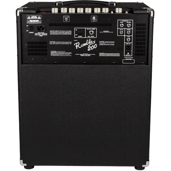 Fender Amps Fender Rumble 200 Bass Amplifier Combo 200W V3 - Byron Music