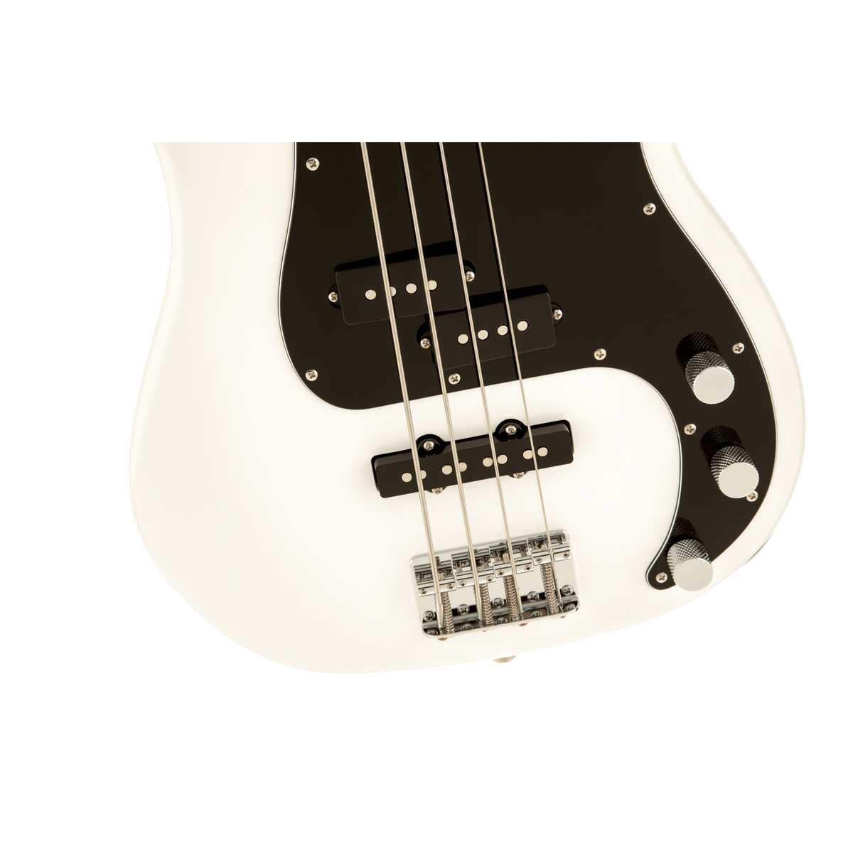 Squier Guitar Fender Squier Affinity Precision Electric Pack White - Byron Music