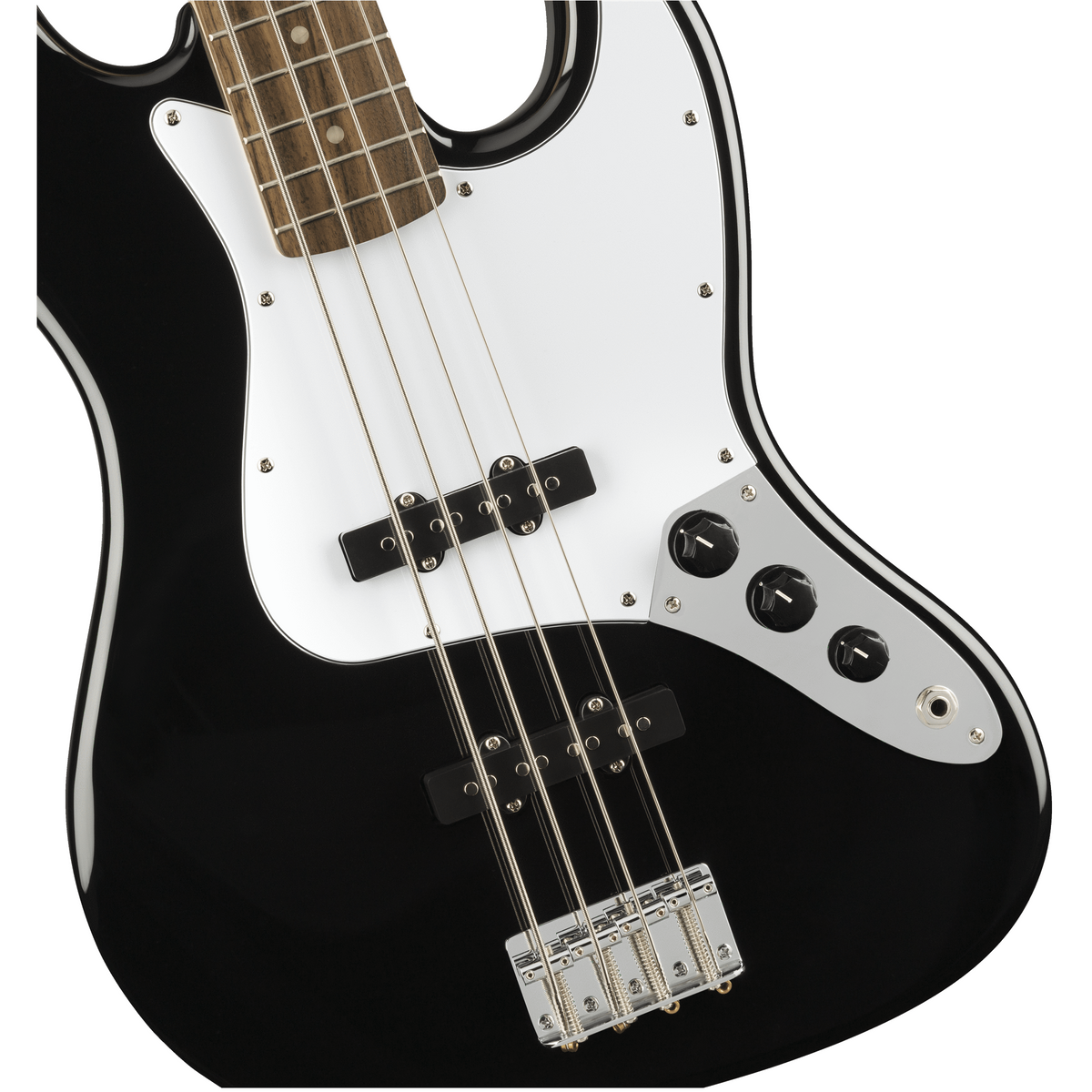 Squier Guitar Fender Squier Affinity Series Jazz Bass Black - Byron Music