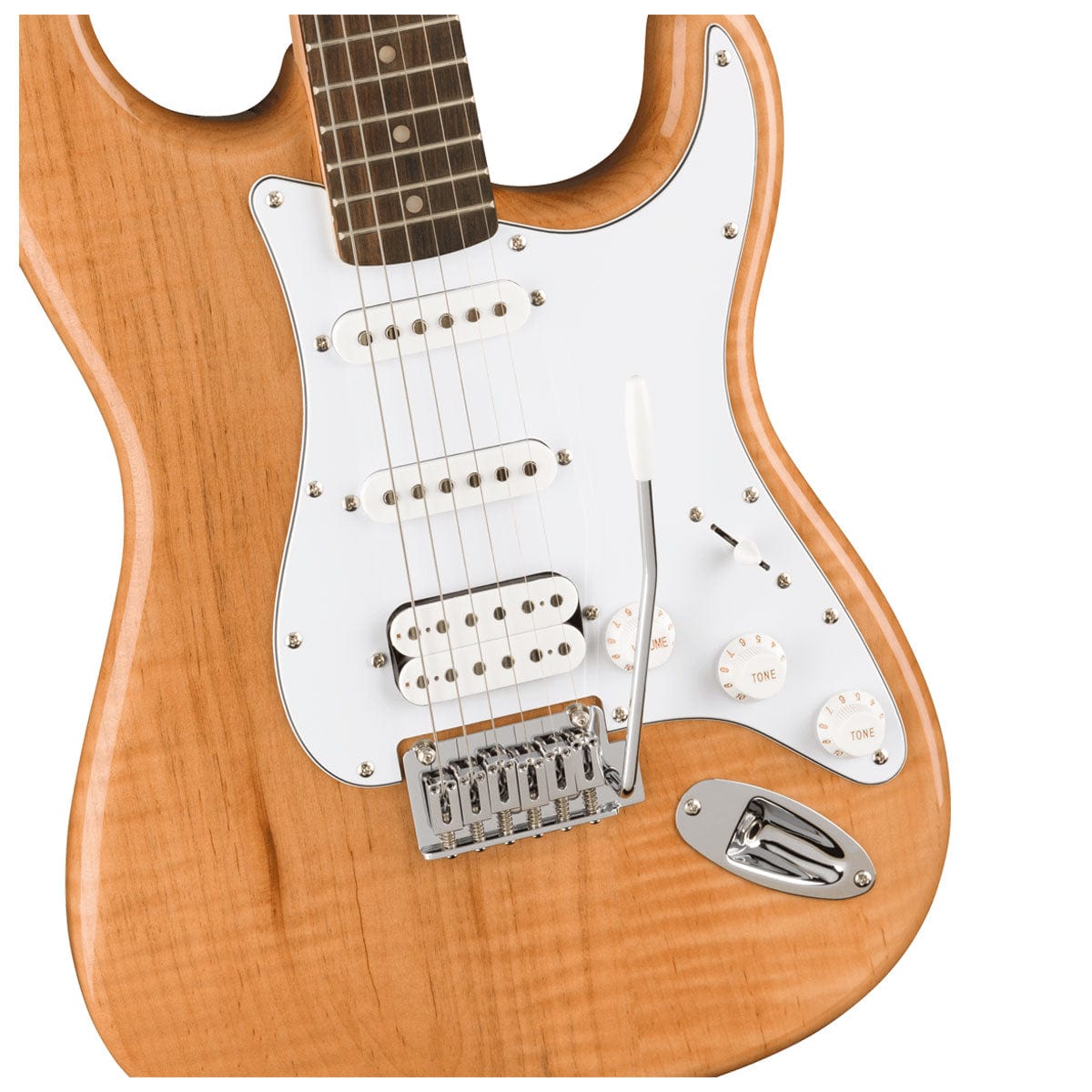 Fender Squier Affinity Series Stratocaster HSS Natural - Byron Music