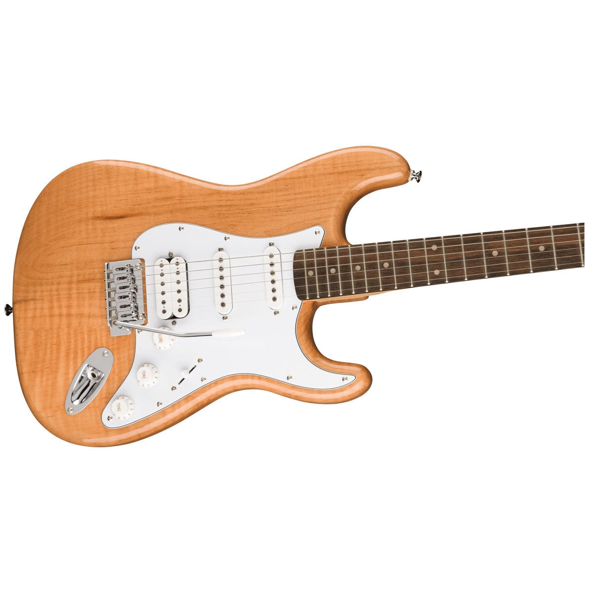 Squier Guitar Fender Squier Affinity Series Stratocaster HSS Natural - Byron Music