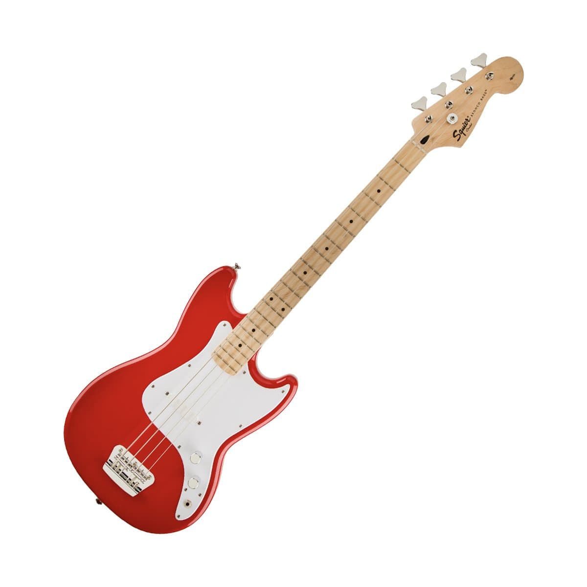 Squier Guitar Fender Squier Bronco Short Scale Bass Torino Red - Byron Music