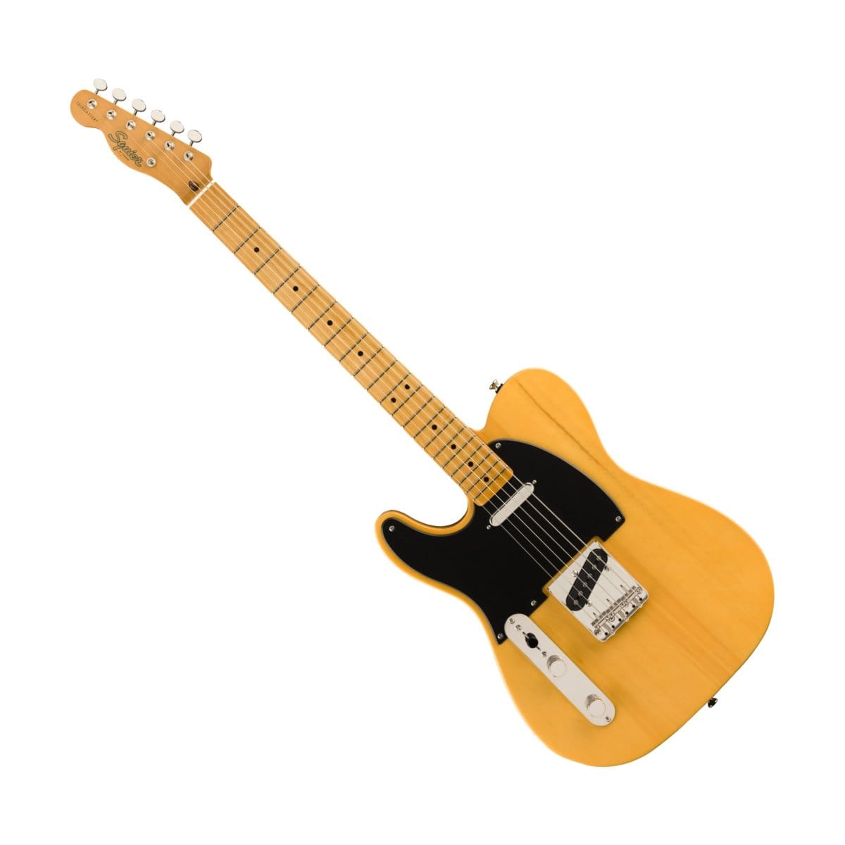 Squier Guitar Fender Squier Classic Vibe 50s Telecaster Left-Handed Butterscotch Blonde - Byron Music