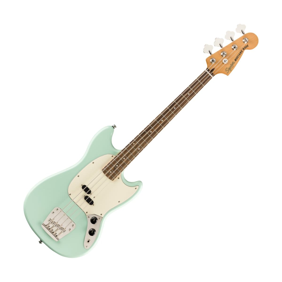 Squier Guitar Fender Squier Classic Vibe 60s Mustang Bass Surf Green - Byron Music