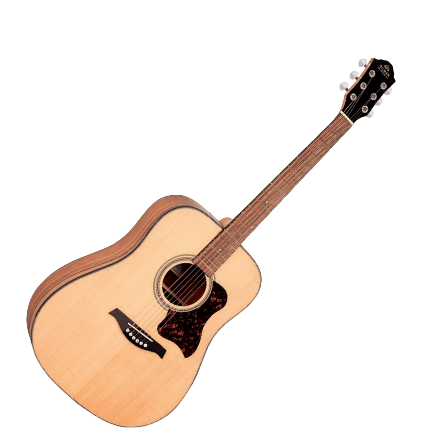Gilman Guitar Gilman Acoustic Guitar Dreadnought Natural GD10 - Byron Music