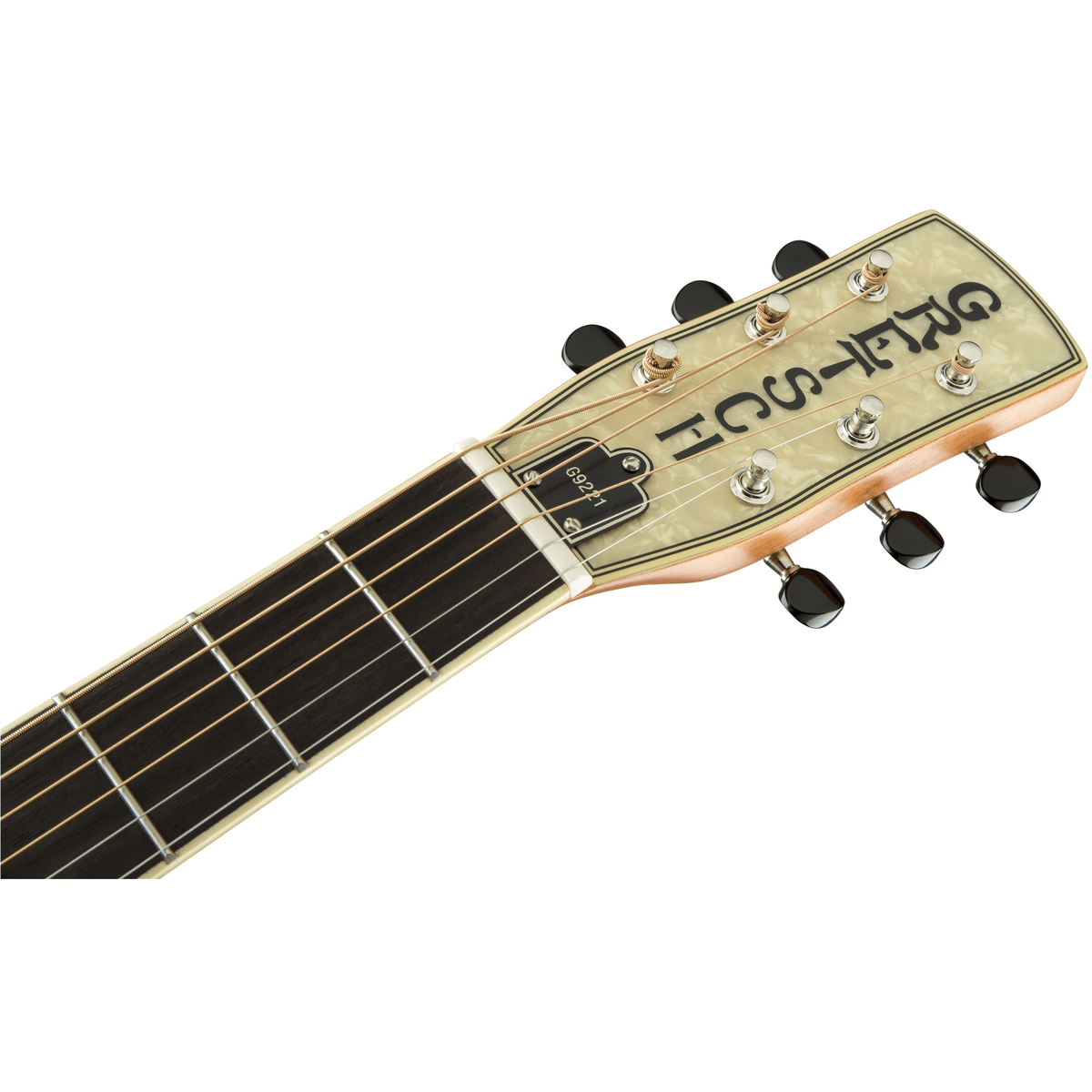 Gretsch Guitar Gretsch G9221 Bobtail Steel Round-Neck A.E. Resonator Guitar with Pickup - Byron Music