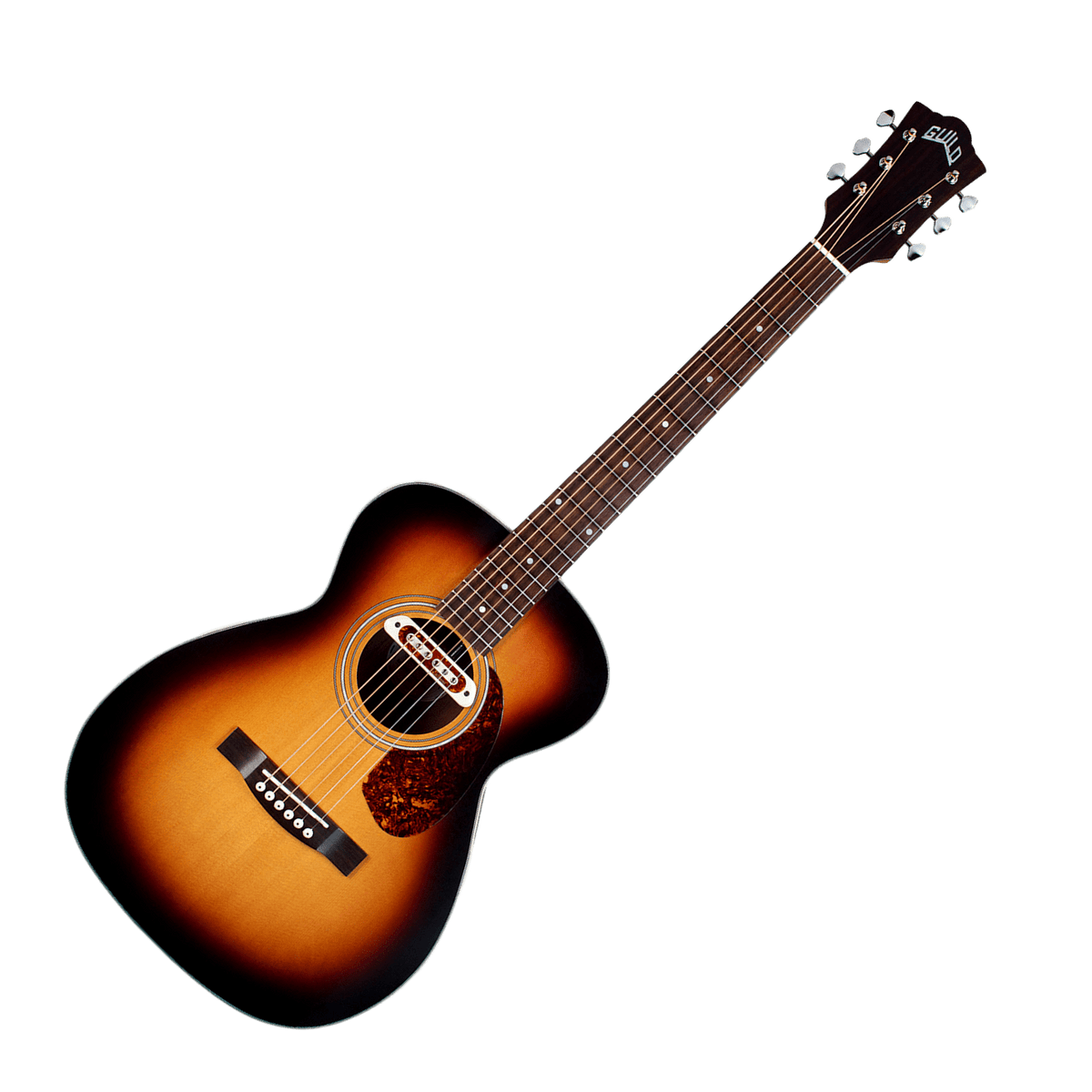 Guild Guitar Guild M-240E Troubadour Acoustic Guitar Vintage Sunburst - Byron Music