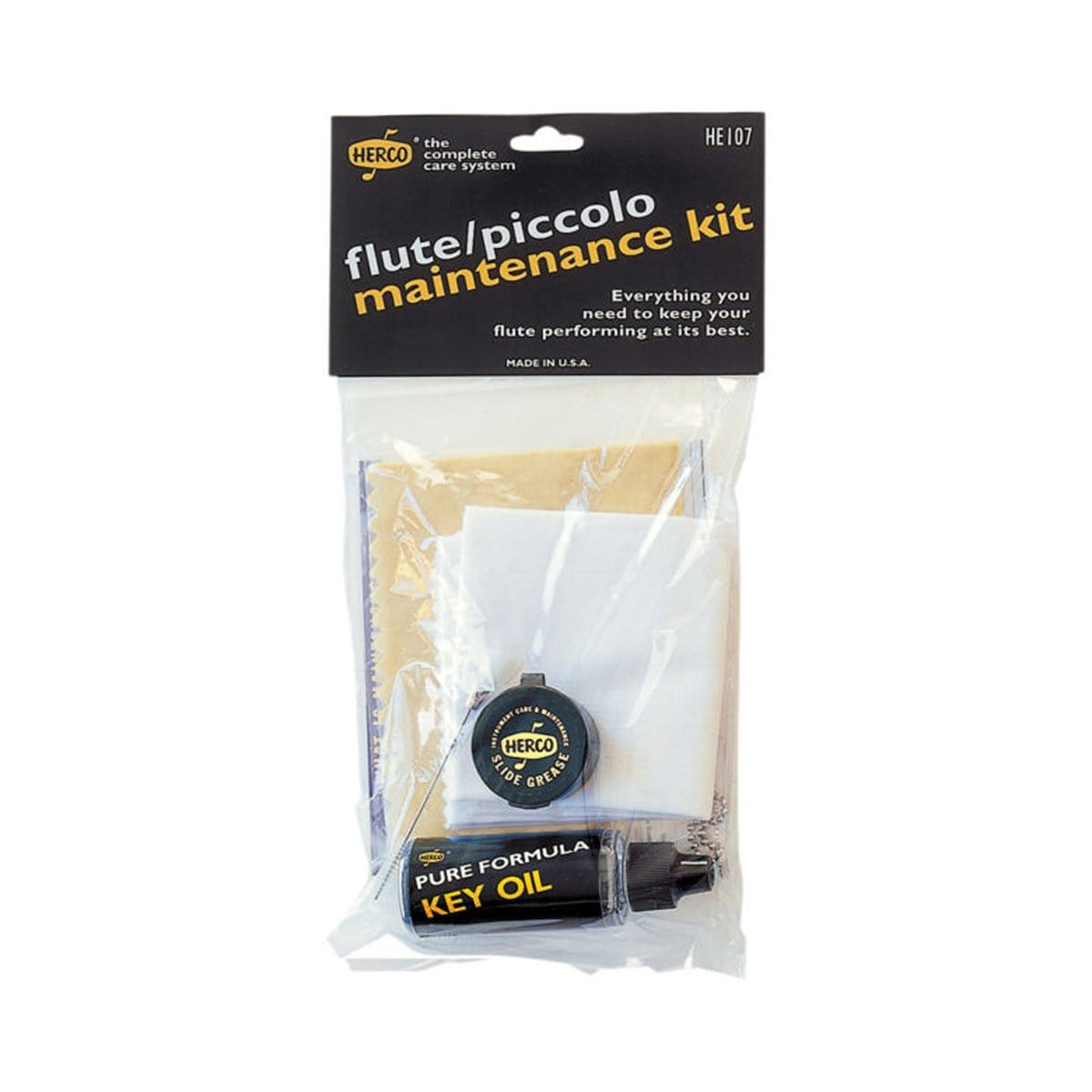 Herco Orchestral Herco HE107 Flute Maintenance Kit - Byron Music