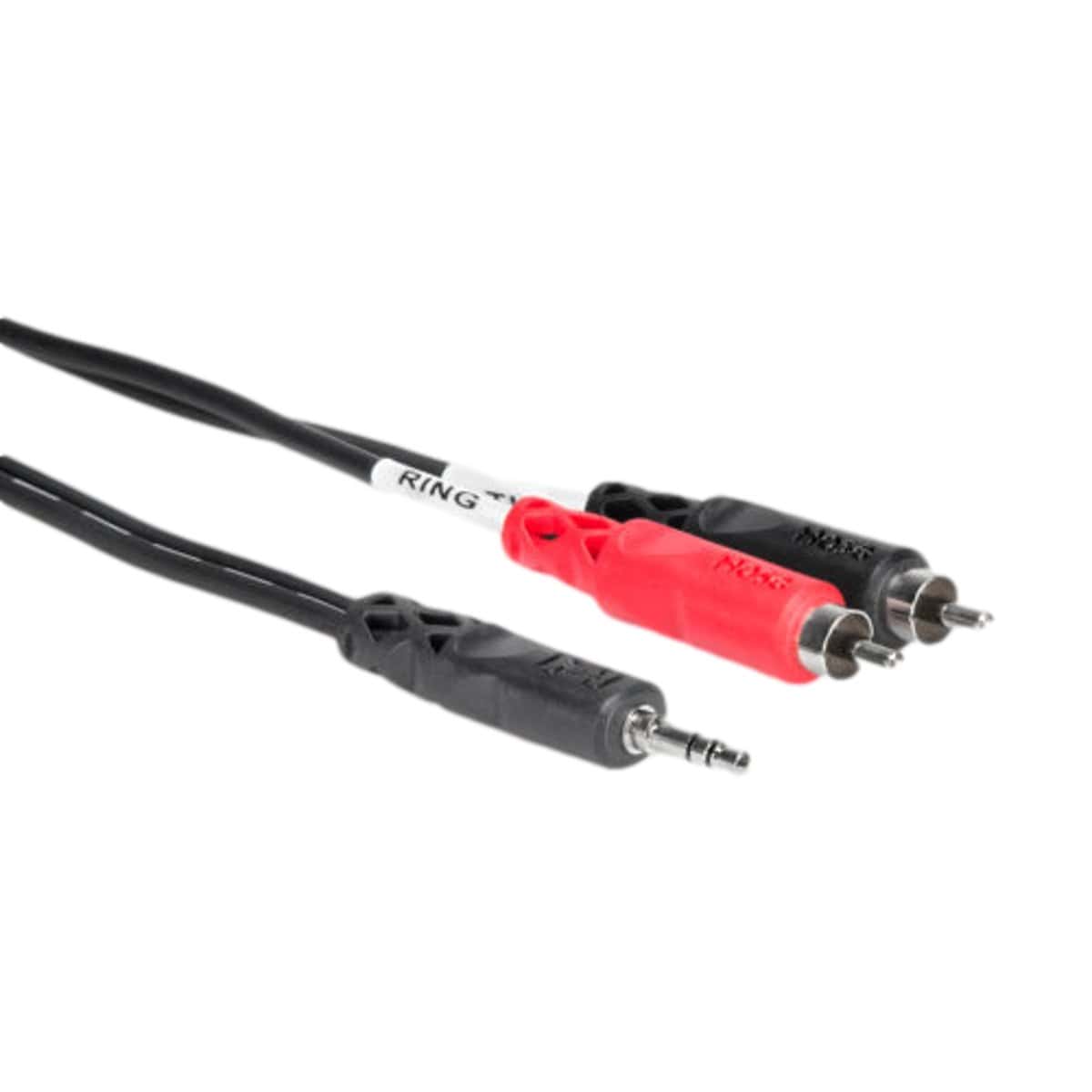 Hosa Recording Hosa Stereo Breakout Cable 3.5mm TRS to Dual RCA 3ft CMR-203 - Byron Music