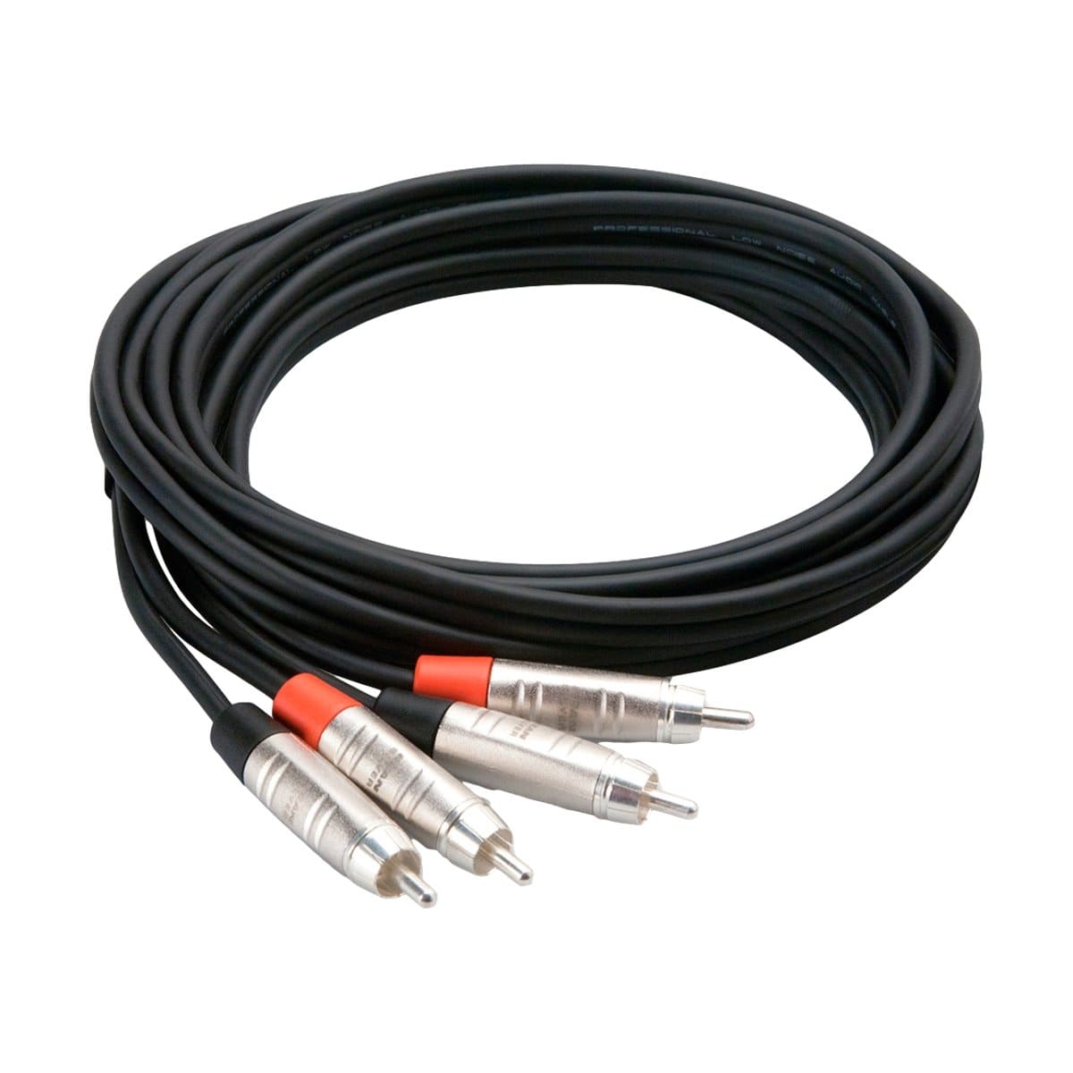 Hosa Recording Hosa Stereo Interconnect Cable Dual RCA to Same 20ft HRR-020X2 - Byron Music