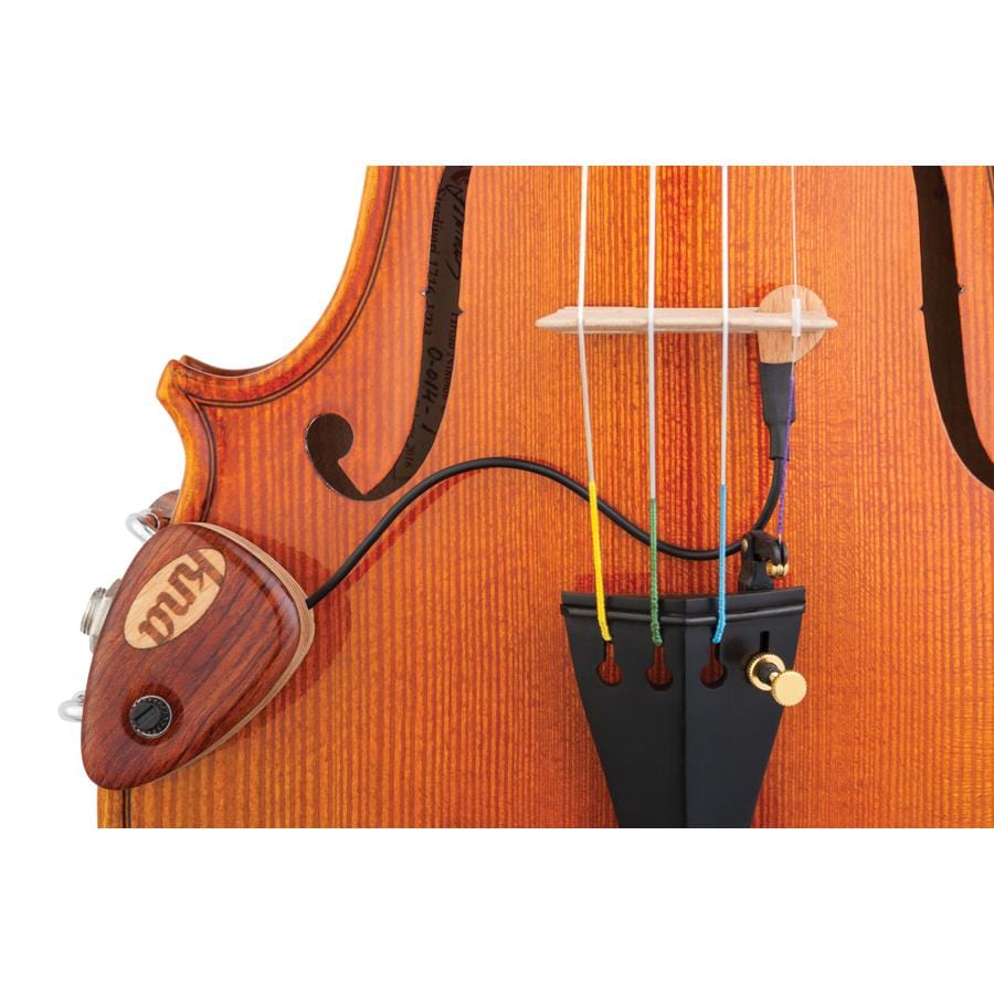 KNA Pickups Orchestral KNA VV-2 Violin Pickup with Volume Control - Byron Music