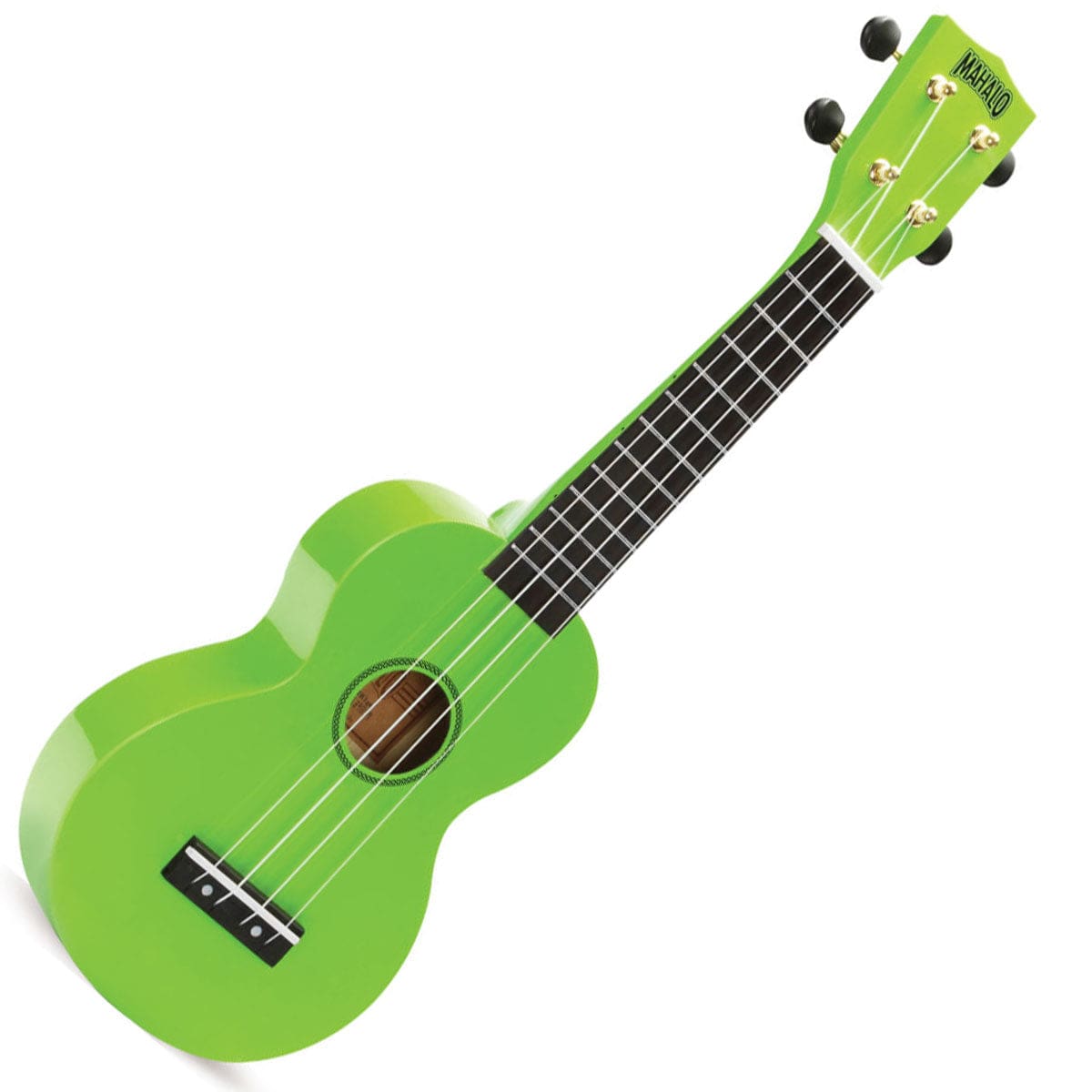 Mahalo Guitar Mahalo Rainbow Series MR1 Ukulele Soprano Green - Byron Music