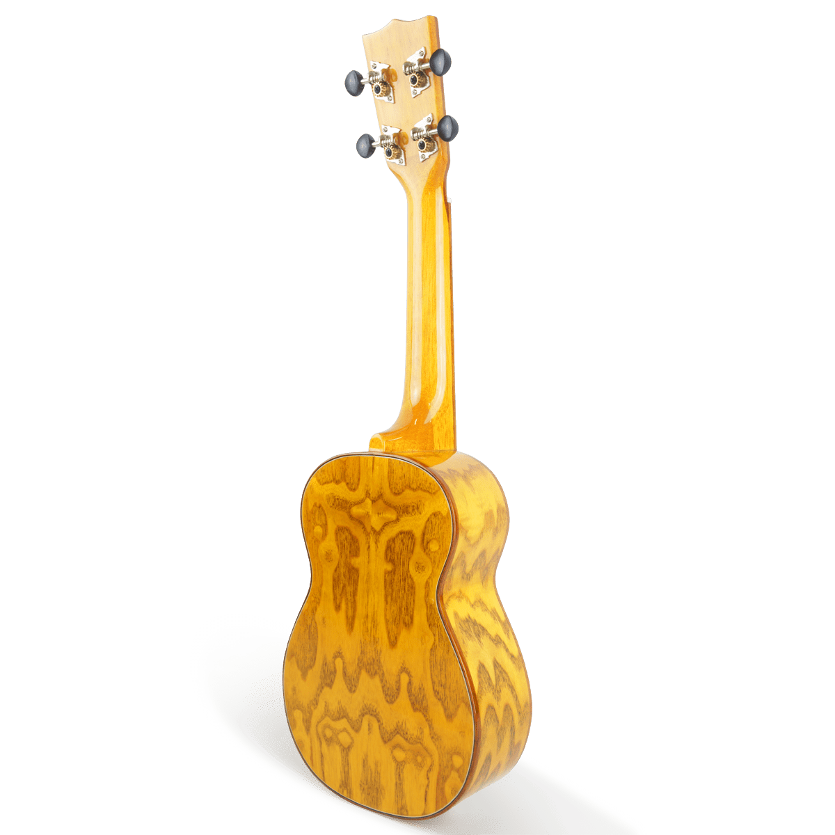 Makai Guitar Makai Ukulele Uke Soprano Solid Cedar Top LK-80-W - Byron Music
