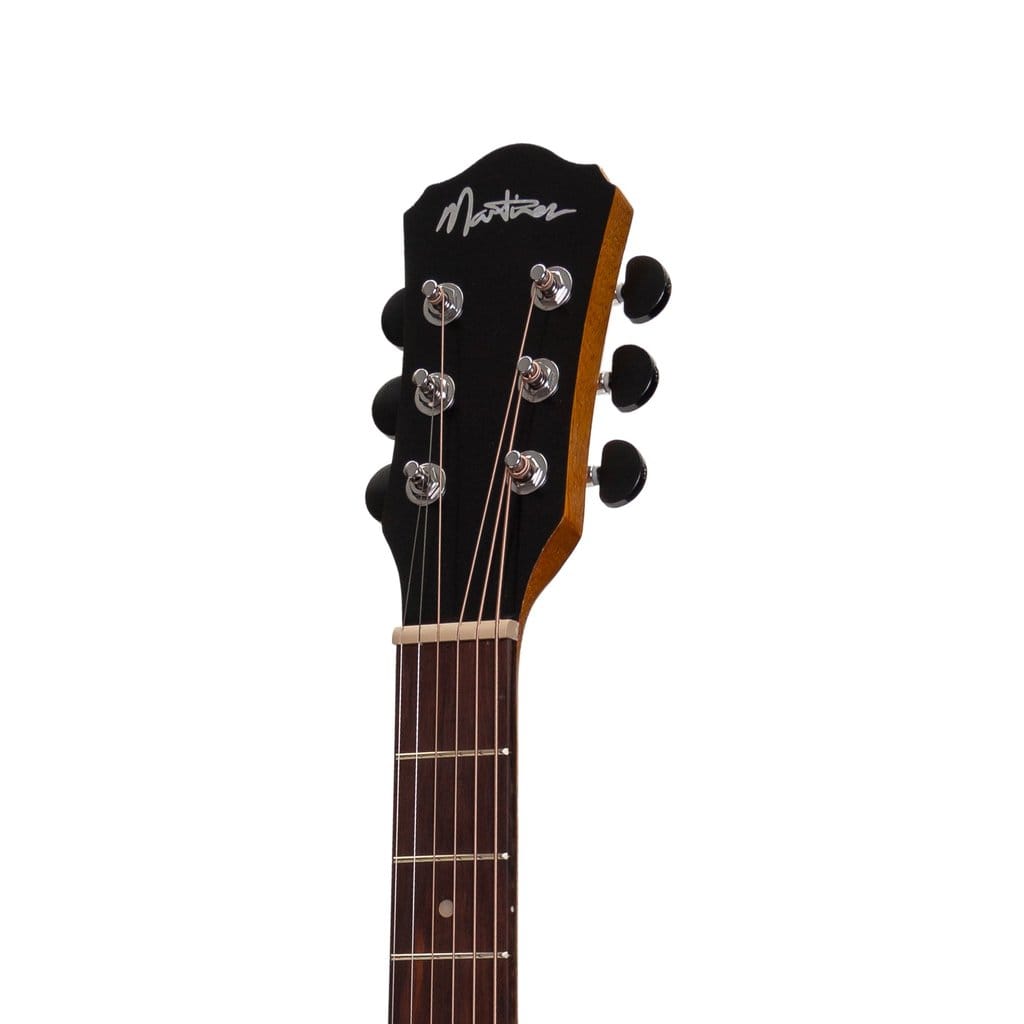 Martinez Guitar Martinez Small Body Acoustic Guitar Left Handed MF-25L-NST - Byron Music