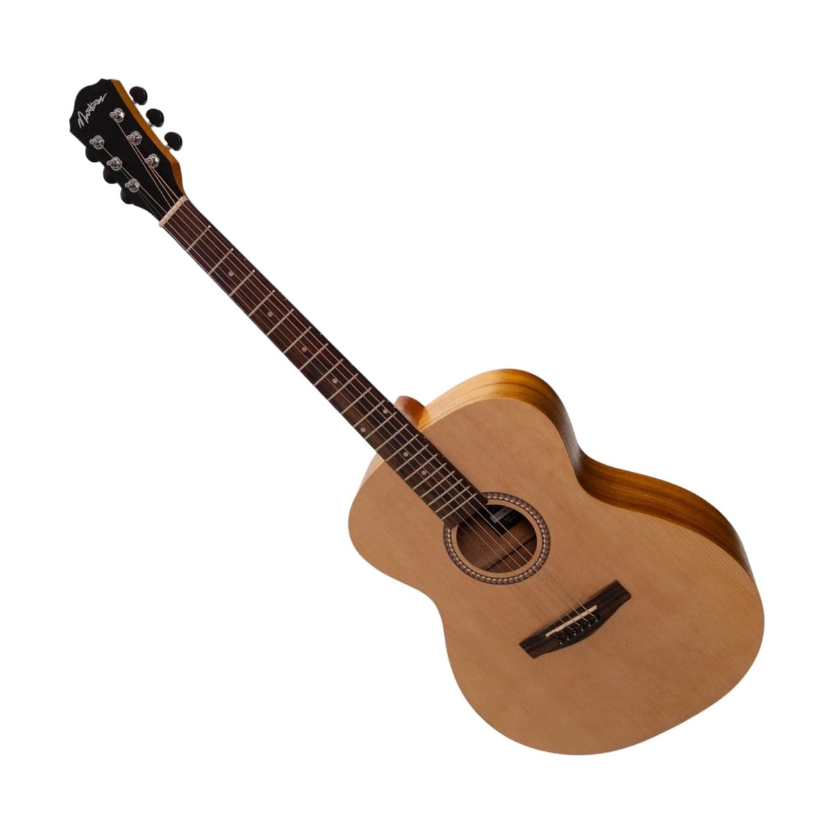 Martinez Guitar Martinez Small Body Acoustic Guitar Left Handed MF-25L-NST - Byron Music