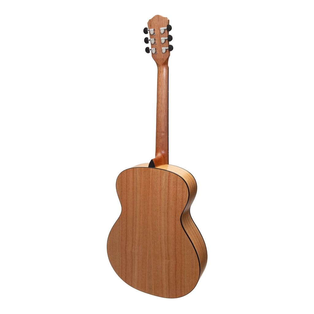 Martinez Guitar Martinez Small Body Acoustic Guitar Mindi-Wood Top MF-25MW-NST - Byron Music