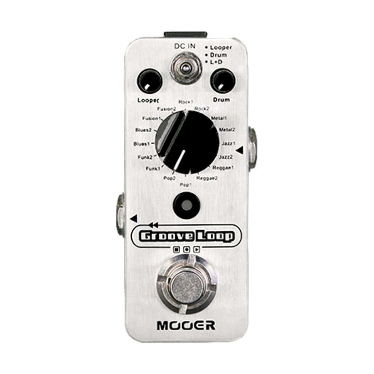 Mooer Effects Mooer Groove Loop Micro Looper and Drum Machine Pedal - Byron Music