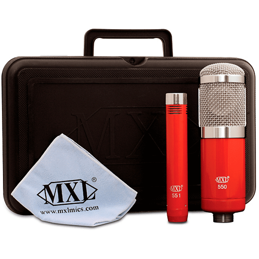 MXL Recording MXL 550/551 Recording Ensemble Microphone Pack - Byron Music