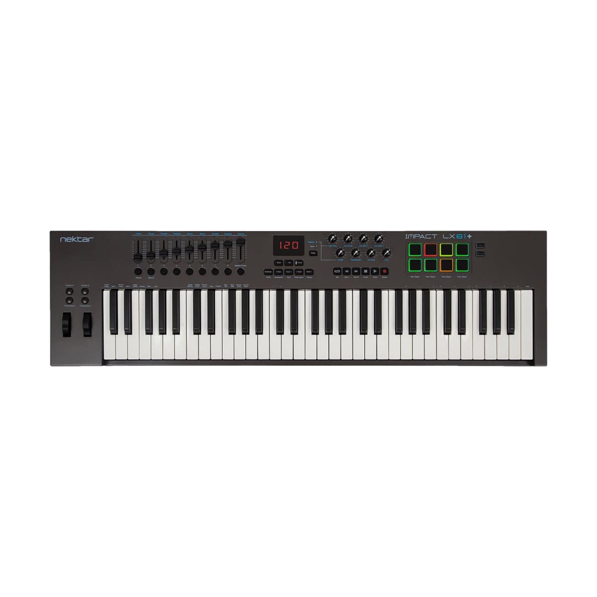 Nektar Keys Nektar LX61+ USB Midi Controller Keyboard 61-Note - Byron Music