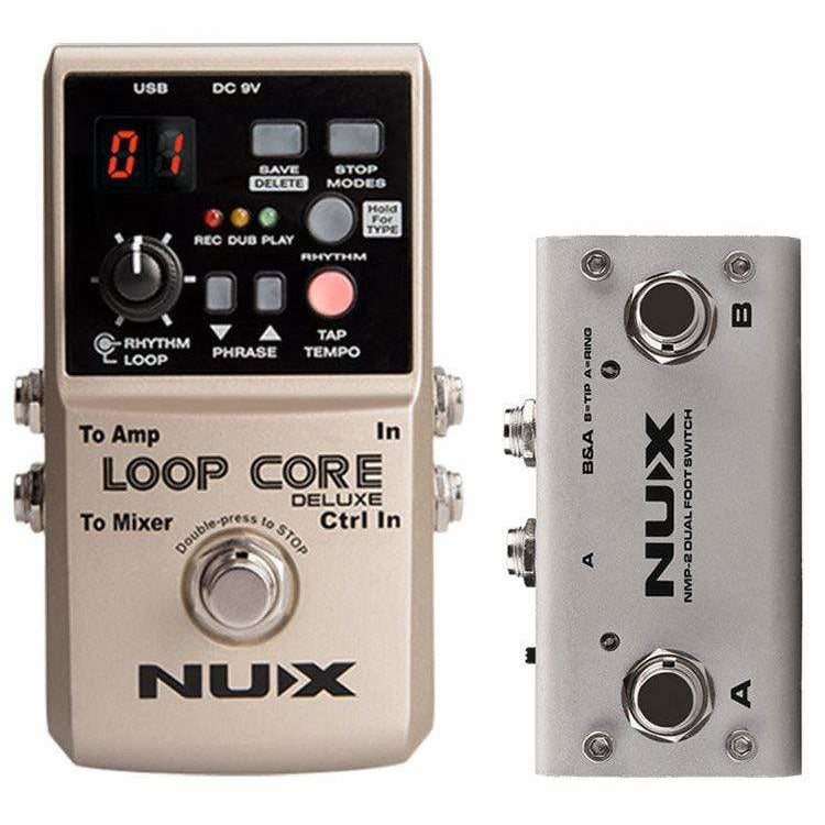 NUX Effects NU-X Core Stompbox Series Loop Core Deluxe Bundle - Byron Music