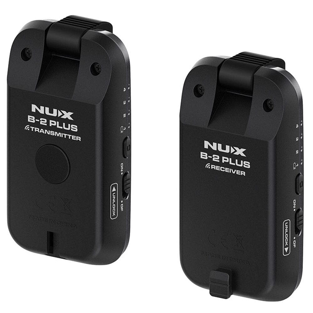 NUX Guitar Accessories NUX B-2 PLUS Wireless Guitar System - Byron Music