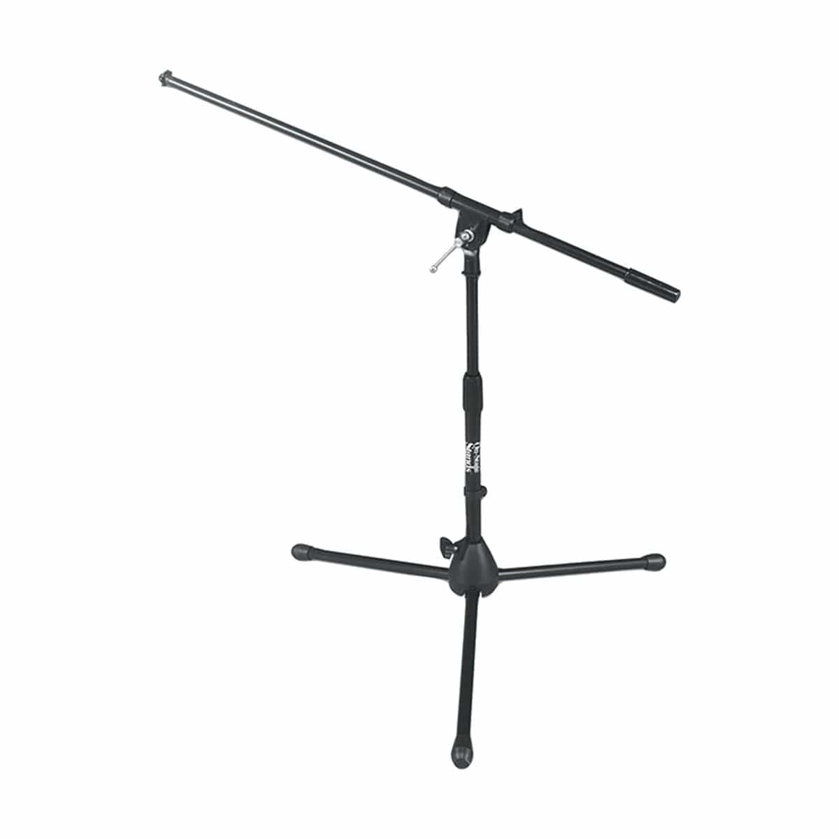 On Stage PA | Lighting On Stage Boom Mic Stand Low Profile with Tripod Base OSMS7411B - Byron Music