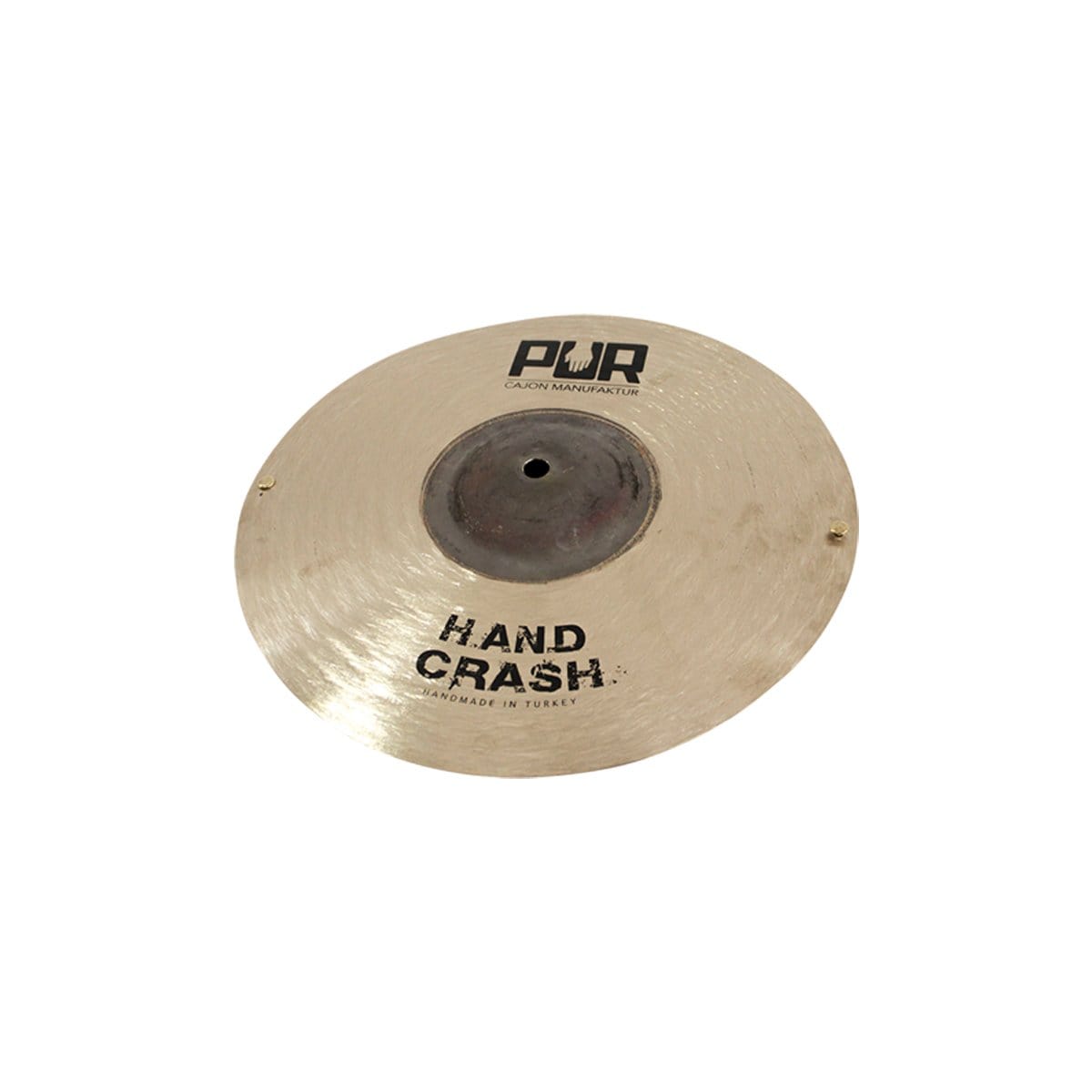 PUR Percussion PUR 12″ Hand Crash Cymbal with Rivets - Byron Music