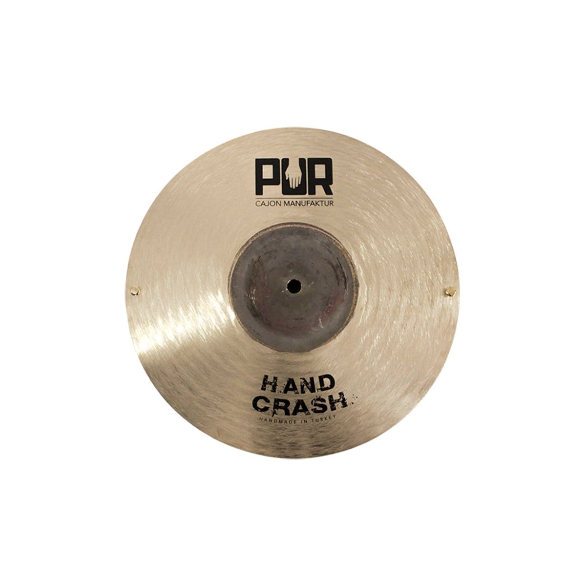 PUR Percussion PUR 12″ Hand Crash Cymbal with Rivets - Byron Music