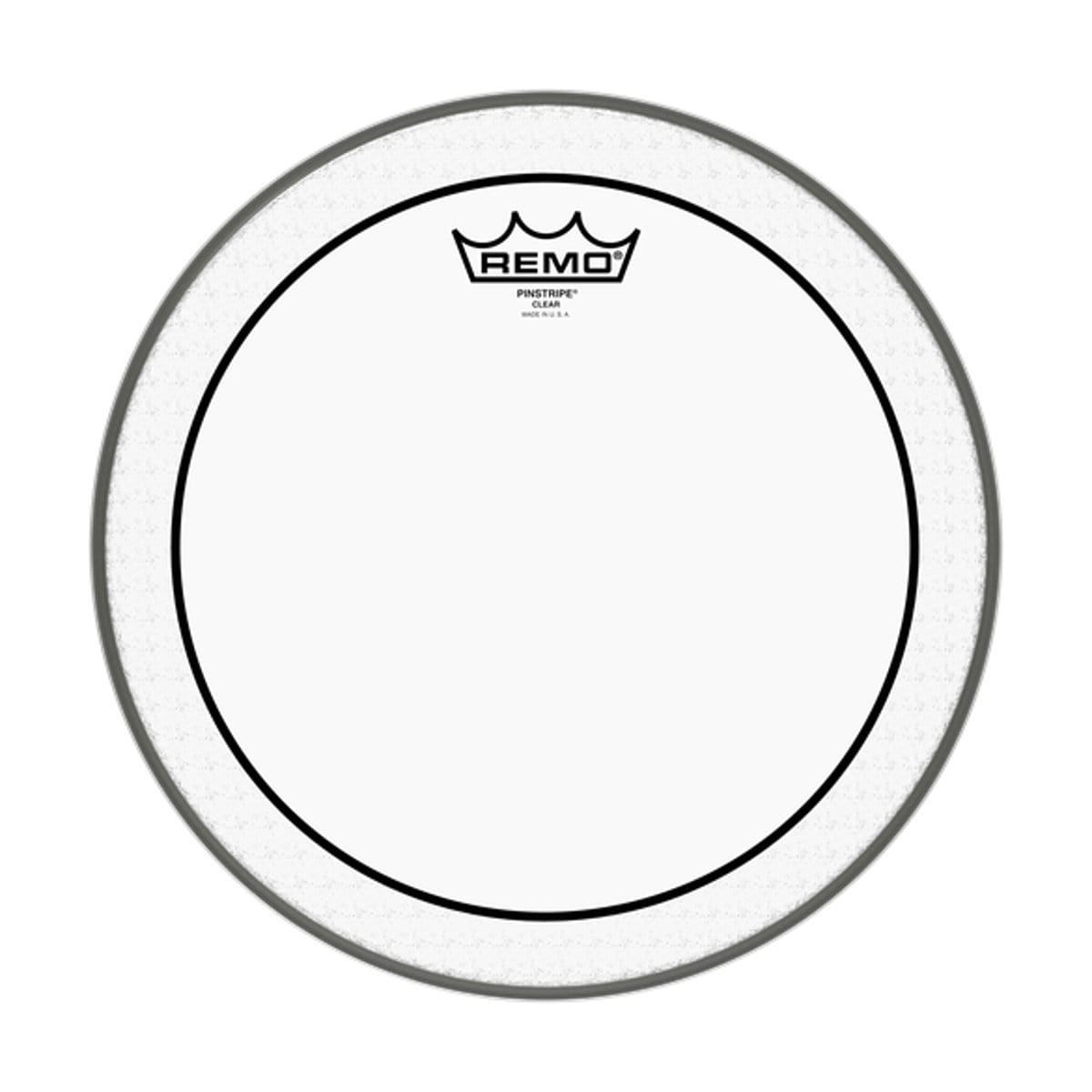 Remo Percussion Remo 12 Inch Drum Head Pinstripe Clear PS-0312-00 - Byron Music