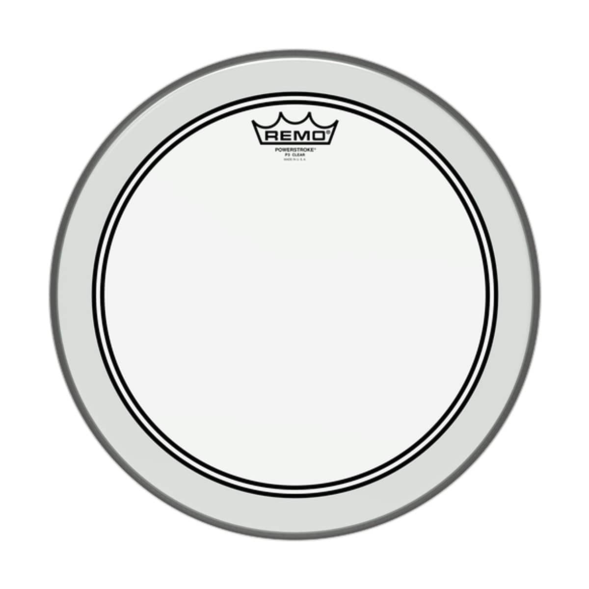 Remo Percussion Remo 13 Inch Drum Head Powerstroke 3 Clear P3-0313-BP - Byron Music