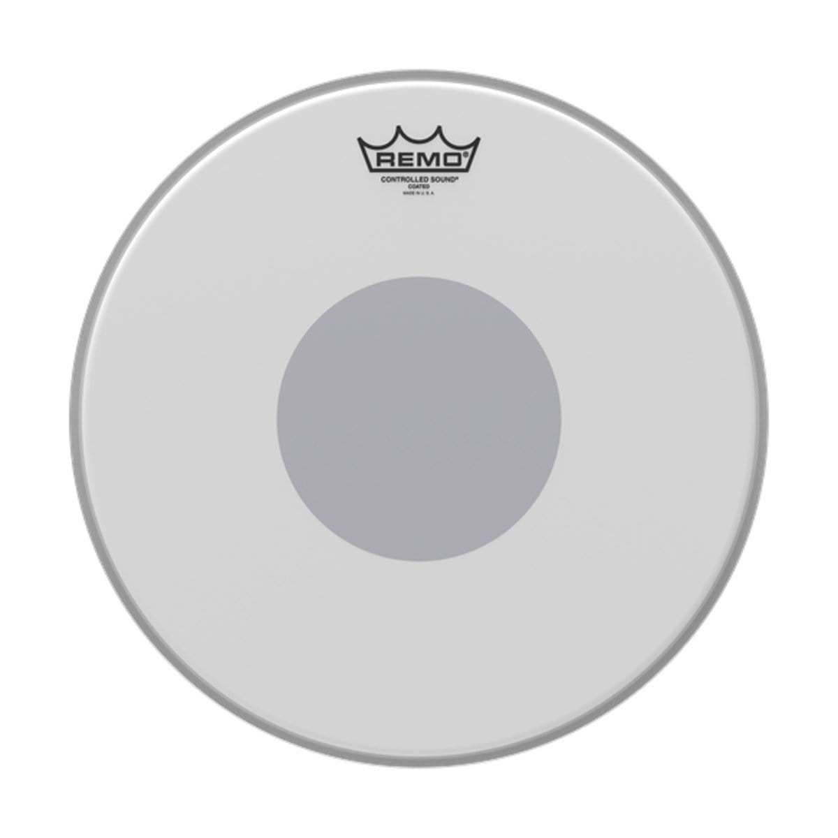 Remo Percussion Remo 14 Inch Drum Head Controlled Sound Coated Black Dot CS-0114-10 - Byron Music