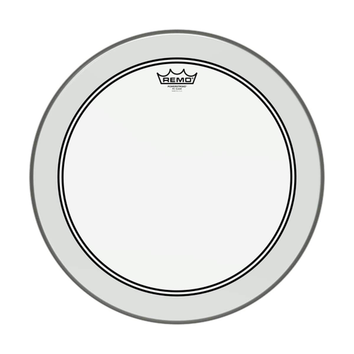 Remo Percussion Remo 18 Inch Drum Head Powerstroke 3 Clear P3-0318-BP - Byron Music