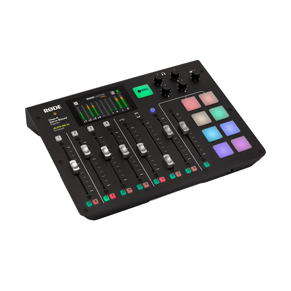 Rode Recording Rode RODECaster Pro Integrated Podcast Production Console - Byron Music