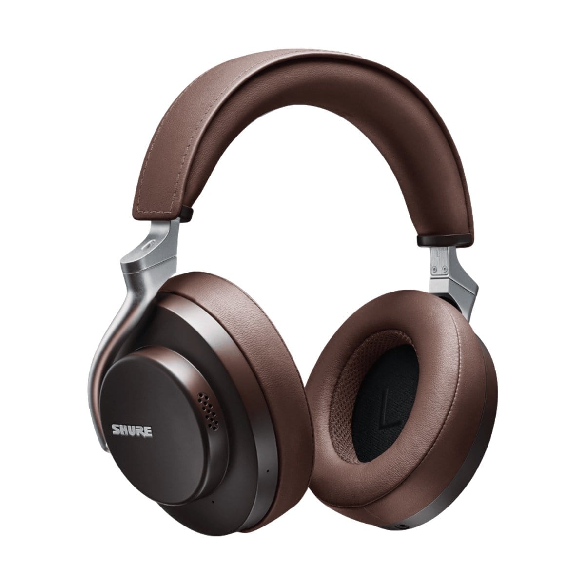 Shure Recording Shure AONIC 50 Wireless Noise Cancelling Headphones Dark Brown - Byron Music