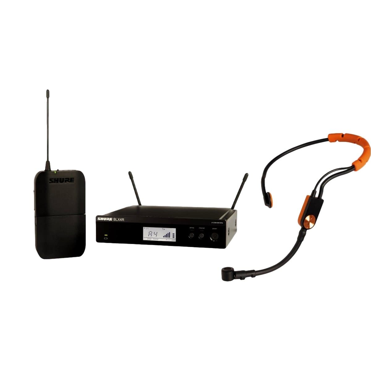Shure PA | Lighting Shure Wireless Mic System Headworn BLX14R/SM31 - Byron Music