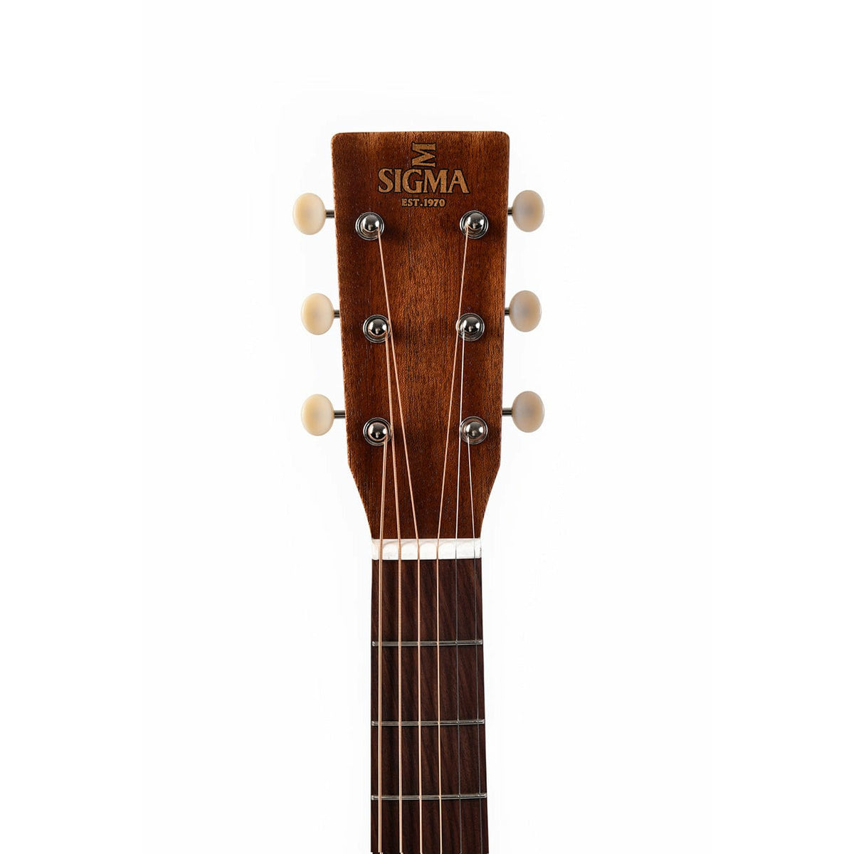 Sigma Guitars Sigma Acoustic/Electric Guitar Solid Top 000M-15E-AGED - Byron Music