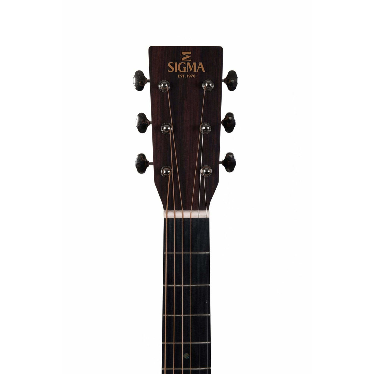 Sigma Guitar Sigma Acoustic Guitar 000 Size Solid Spruce Top 000M-18 - Byron Music