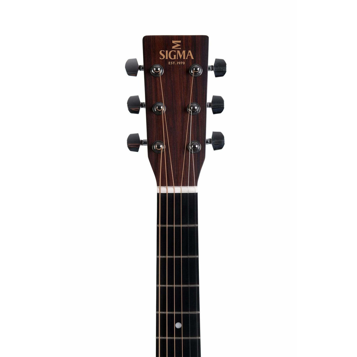 Sigma Guitar Sigma Acoustic Guitar Dreadnought Solid Spruce Top with Pickup DMC-1E - Byron Music