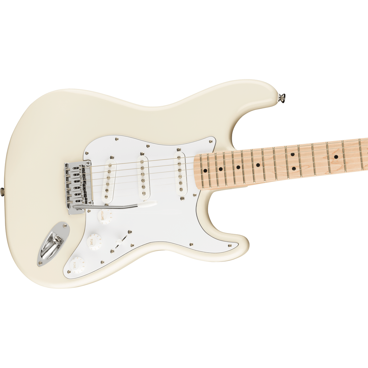 Squier Guitar Squier Affinity Stratocaster Olympic White Electric Guitar - Byron Music