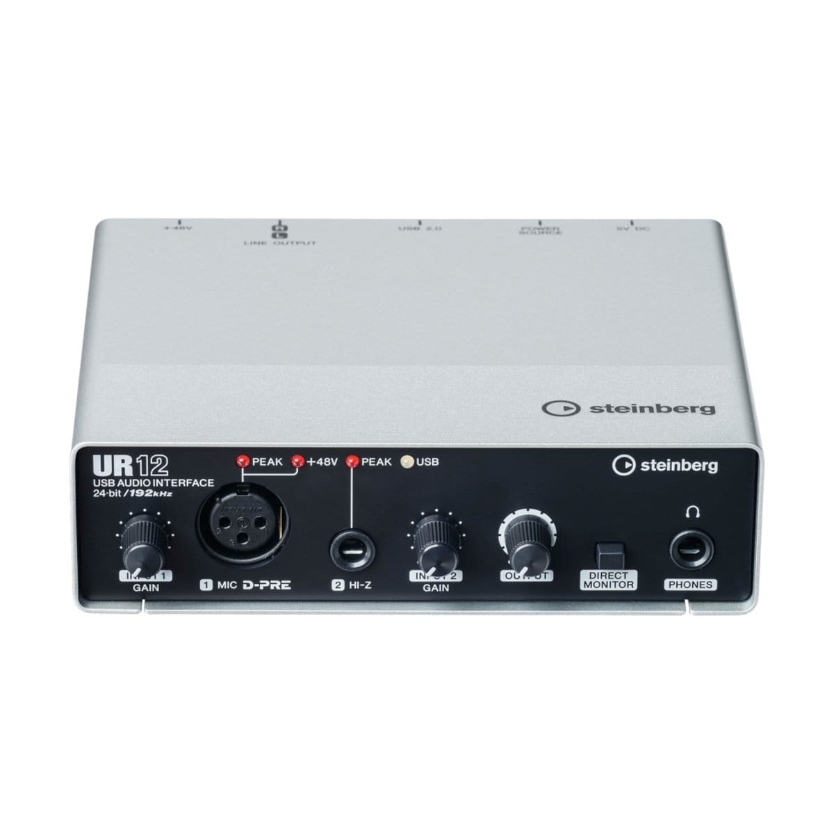 Steinberg Recording Steinberg UR12 USB Audio Interface 2-In 2-Out - Byron Music