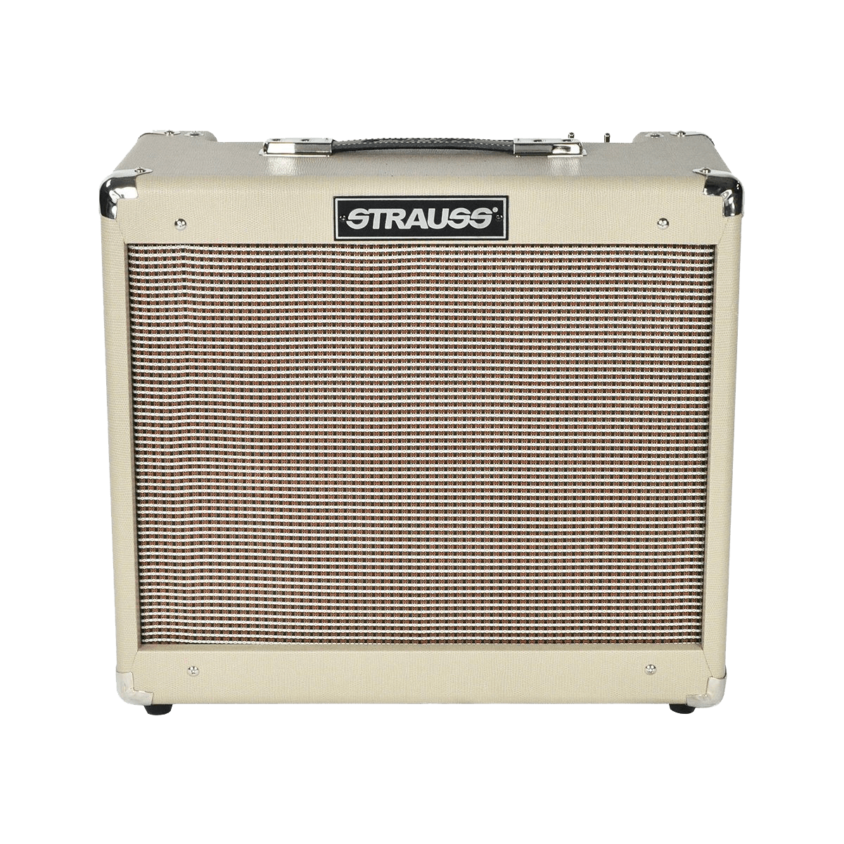 Strauss Amps Strauss 20 Watt Valve Combo Guitar Amplifier Cream SVT-20R-CRM - Byron Music
