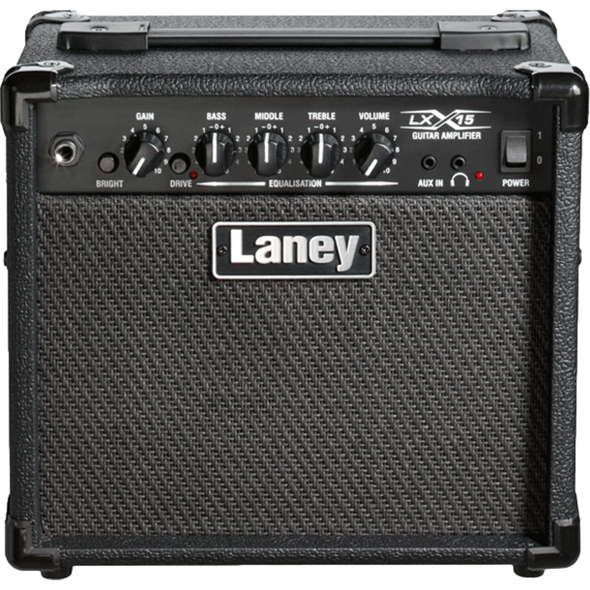 SX Guitar SX 3/4 Size Electric Guitar and Laney Amp Pack Black VES34B-PK2 - Byron Music