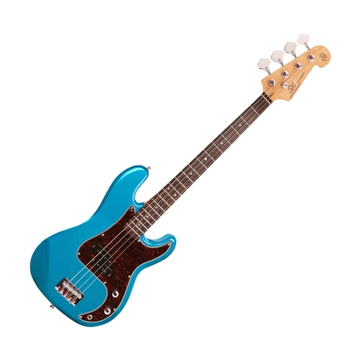 SX Guitar SX Bass 3/4 Size P Style Lake Placid Blue VEP34LPB - Byron Music