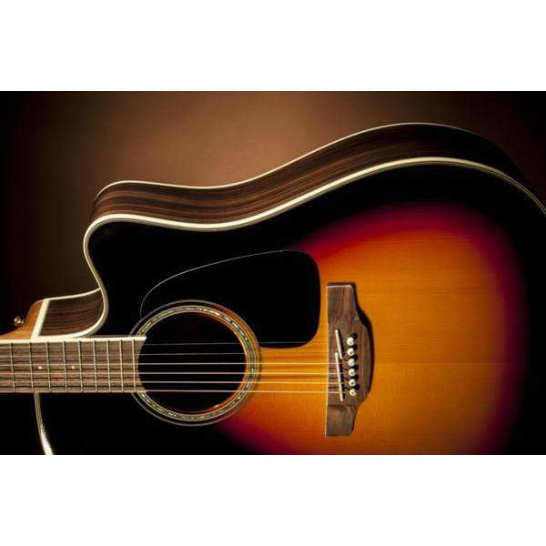 Takamine Guitar Takamine G50 Series Acoustic/Electric Guitar Brown Sunburst TGD51CEBSB - Byron Music