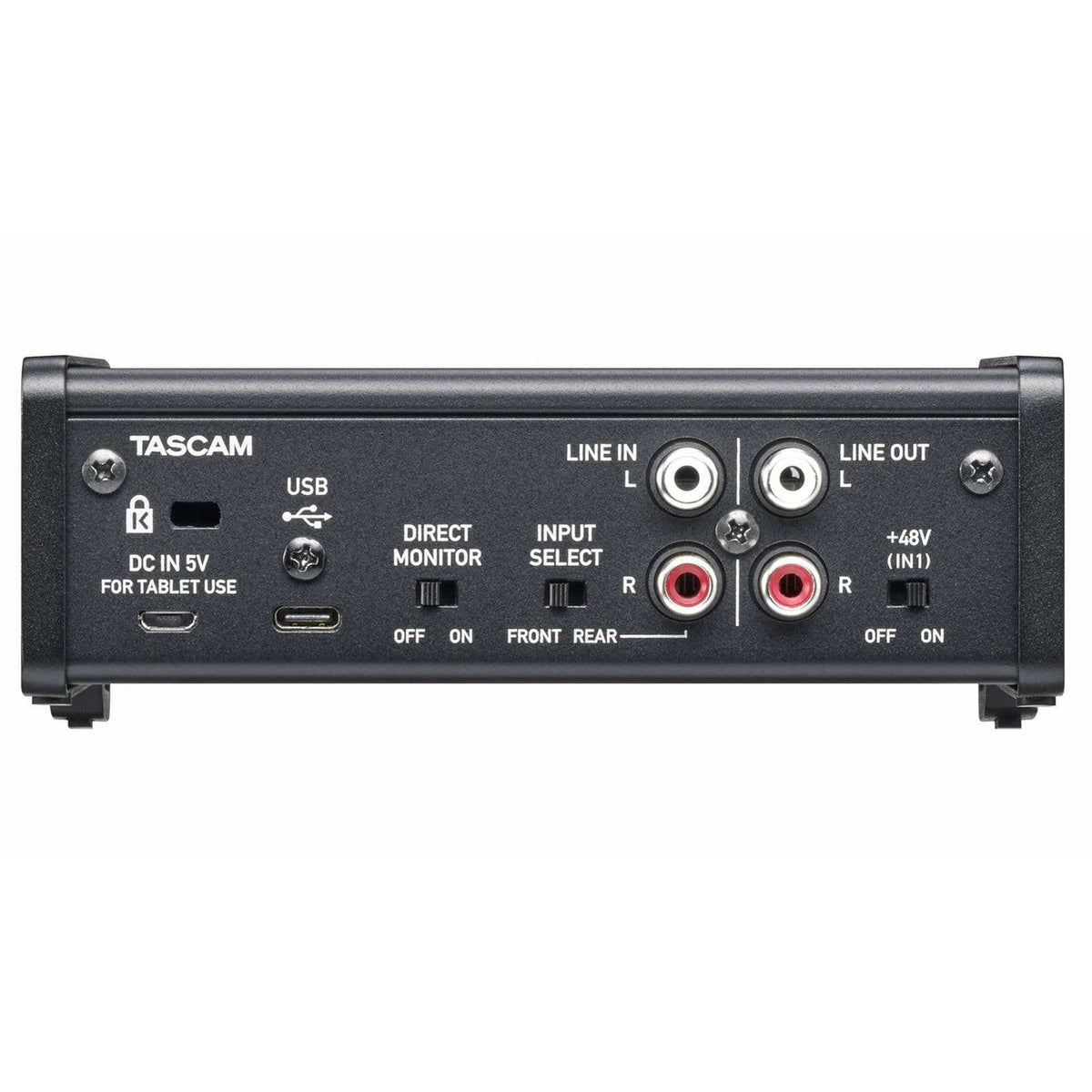 Tascam Recording Tascam US-1X2HR Audio Interface USB 2 In / 2 Out - Byron Music