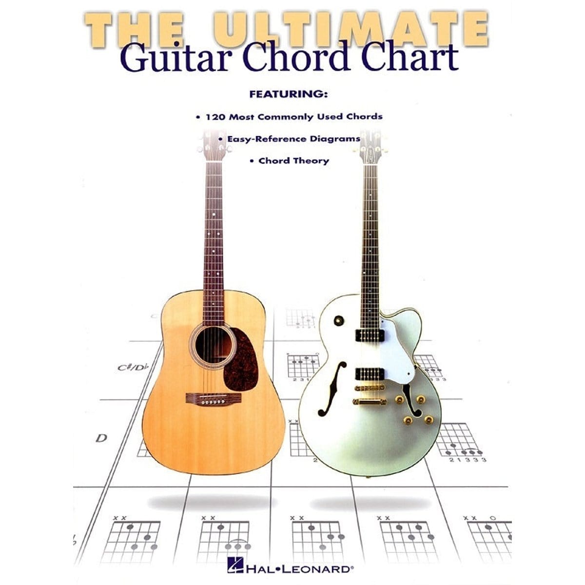Hal Leonard Print Music The Ultimate Guitar Chord Chart - Byron Music