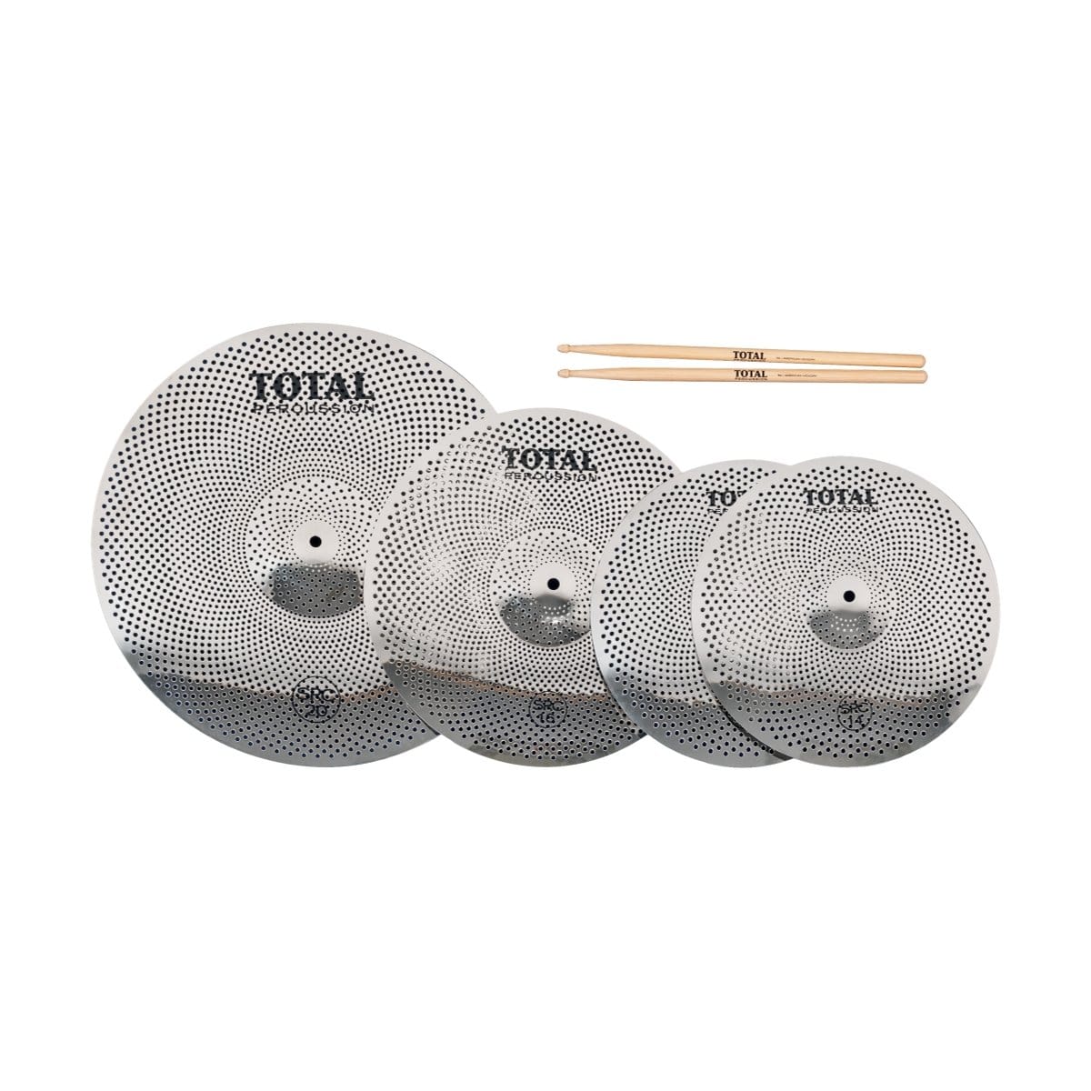 Total Percussion Percussion Total Percussion Sound Reduction Cymbals Box Set SRC50 - Byron Music