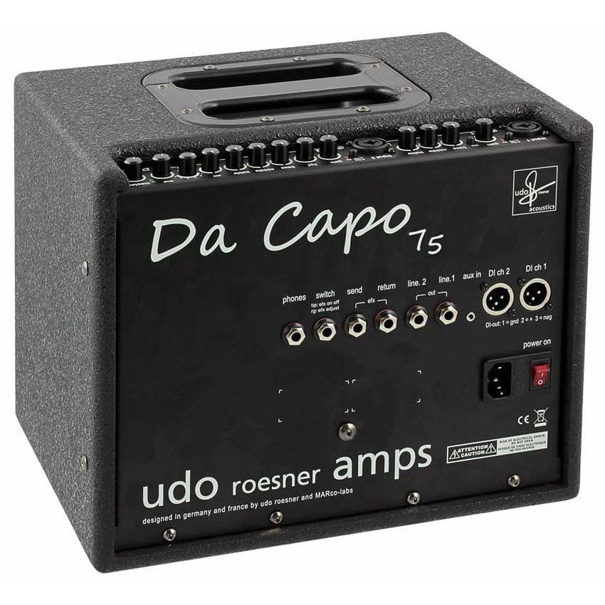 Udo Roesner Amps Udo Roesner Amps Da Capo 75 Acoustic Guitar Amplifier - Byron Music