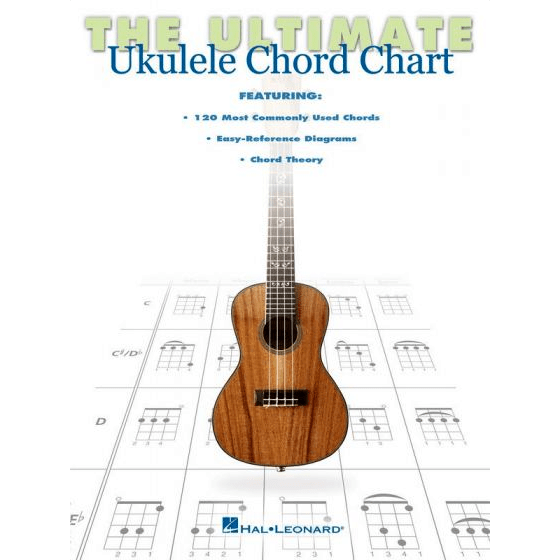 Hal Leonard Print Music Ultimate Ukulele Chord Chart - Byron Music